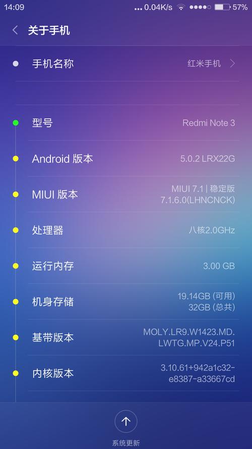 红米note3提示系统升级