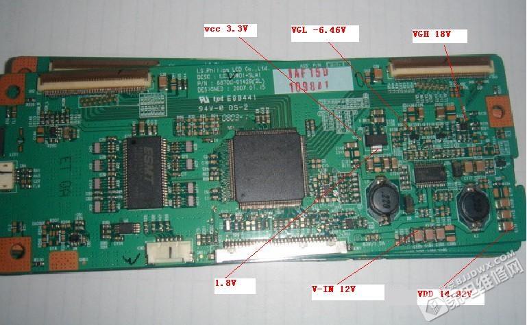 电视液晶逻辑板故障