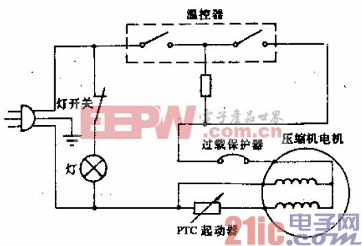 冰箱启动故障法