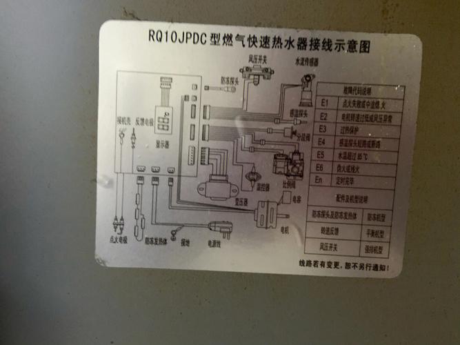 即热式热水器总是出现故障码