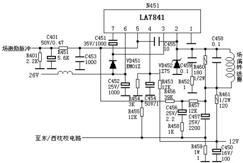 la78041电视故障