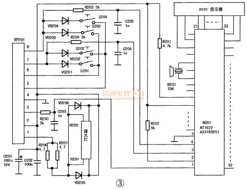 日立冰箱线路故障图片