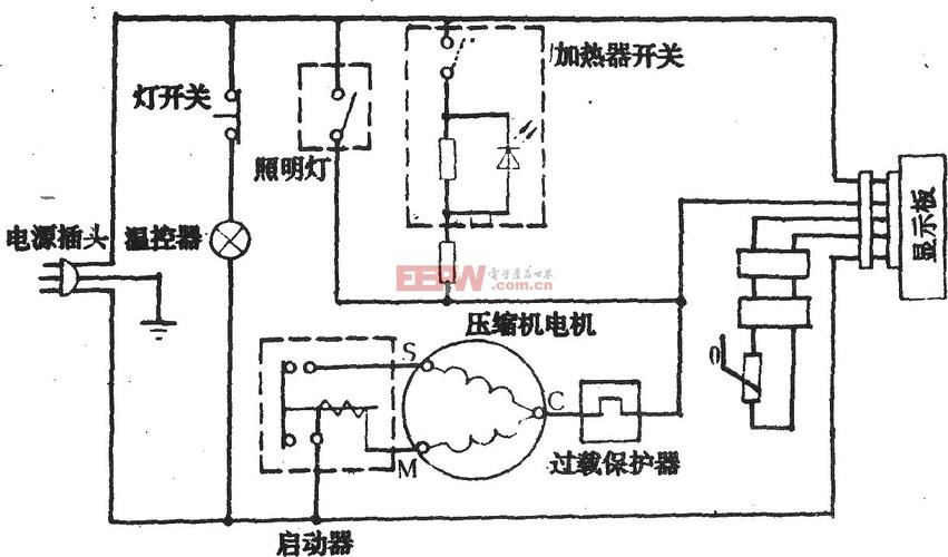 冰箱供电线路故障