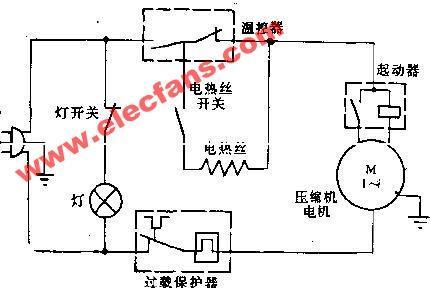 日立冰箱 线路故障