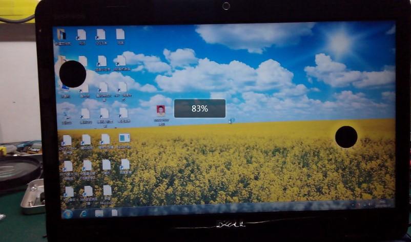液晶电视黑点故障