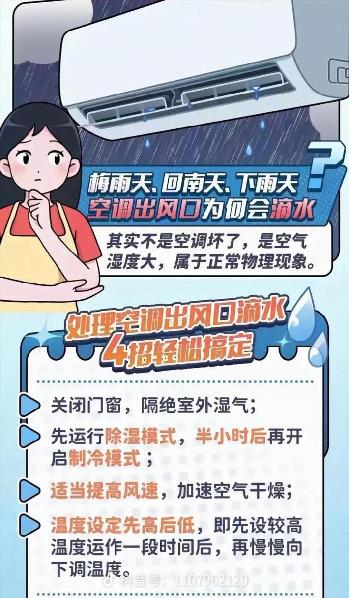 雨天开空调故障