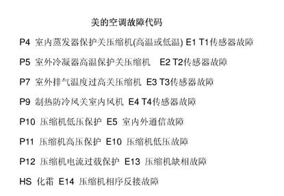 空调故障码48