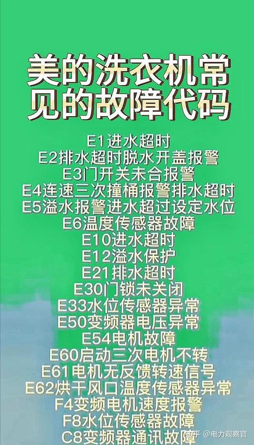 长虹洗衣机故障码e0