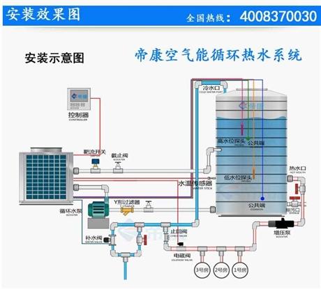 帝康空气能故障e106