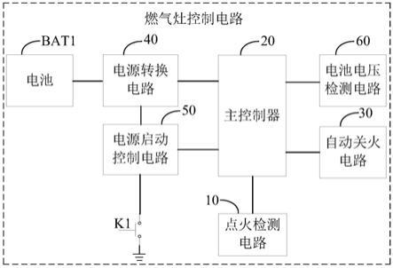 燃气灶电路故障